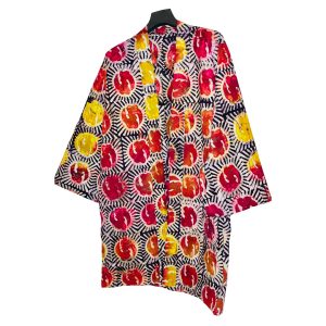 Kimono en pagne africain