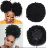 Afro puff kinky