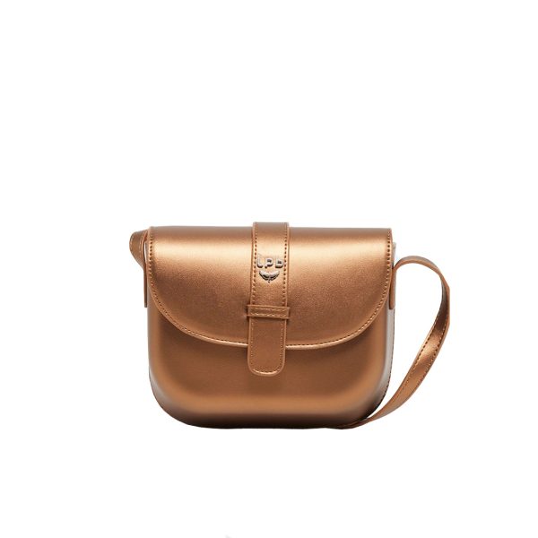 sac bandoulière bathilde – cuivre – lpb