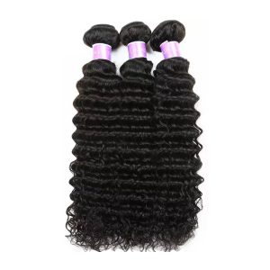 Mèches brésilienne curly – Noir