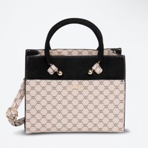 Sac à main Ella H noir marque manoukian