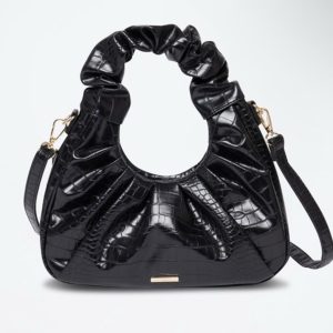 Sac à main Amber noir marque manoukian