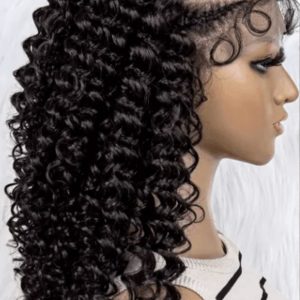 Perruque 100% cheveux humains nattes